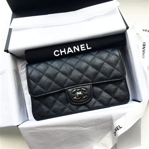 black flap chanel